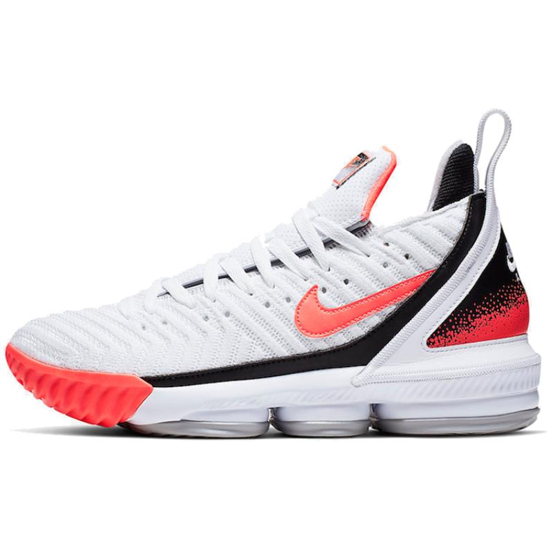Nike Кроссовки LeBron 16 Белый Горячая Лава CI1521-100