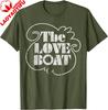 The Love Vintage Boat 70s 80s Tv 2 TShirt Vintage Men Women Clothes Tops Tee Casual Cotton Graphic T Shirts Camisas Streetwear