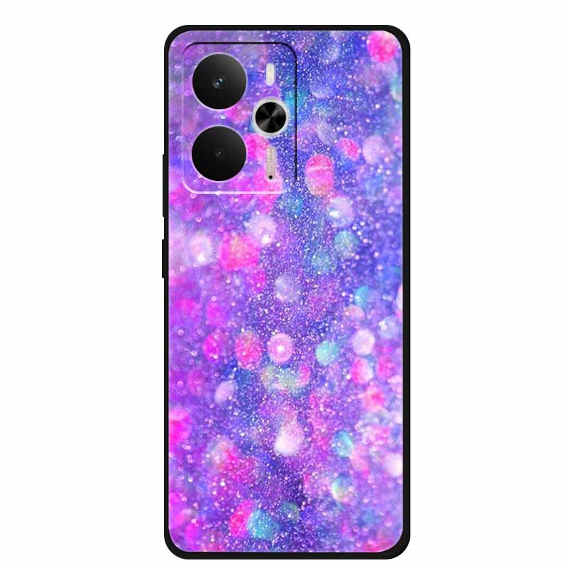 Чехол для Realme 14 Realme14 5G RMX5070 Корпус телефона Мягкий силиконовый задний чехол Для Realme 14 Global Черный ТПУ Funda Милый Capa Coque