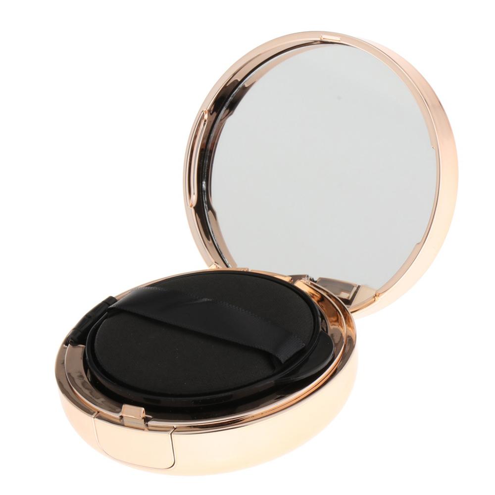 Puff Pink Empty Air Cushion Puff Box Makeup Case With Mirror Cosmetic Container BB Cream Container