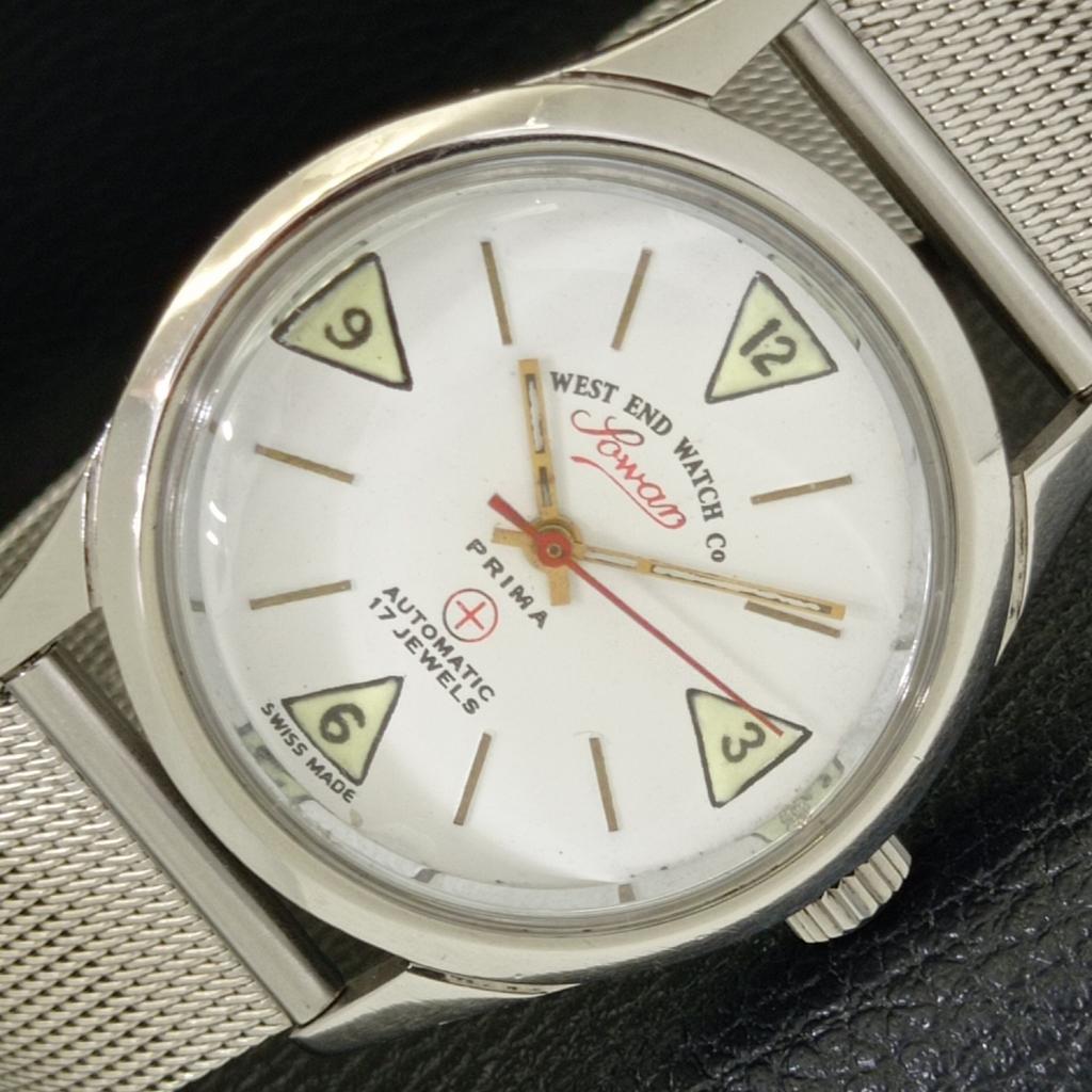 Б/У АВТОМАТИЧЕСКИЕ ЧАСЫ WEST END CO SWISS MENS С БЕЛЫМ ЦИФЕРБЛАТОМ a432191-2