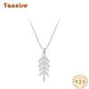 Tancision S925 стерлингового серебра Роскошное индивидуальное ожерелье с подвеской женское классическое ожерелье Tide ожерелье подарок на вечеринку