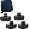 For Tesla Model3/Y/S/X Rubber Lifting Jack Pad Adapter Lift Point Repair Tool Pucks Chassis Stands Styling Suitable Accessories