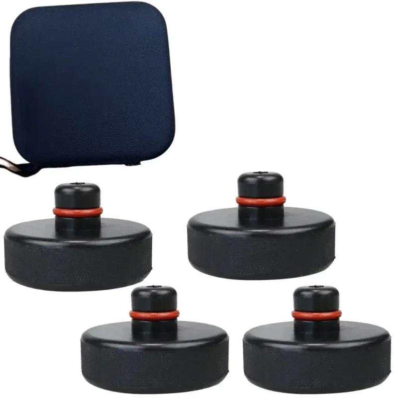 For Tesla Model3/Y/S/X Rubber Lifting Jack Pad Adapter Lift Point Repair Tool Pucks Chassis Stands Styling Suitable Accessories