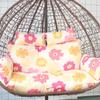 Hanging Chair Egg Chair Swing Cushion Cover Thickened Soft Rebound Breathable Non Deformable Cradle Vine Basket Cover No Padding