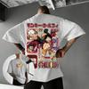 Аниме Футболка One Piece Луффи Гир 5 Мужская Женская с Коротким Рукавом Футболка Monkey D Графический Принт Уличная Одежда Повседневная 2026 Лето Y2k Одежда