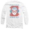Spider-Man Unisex Adult Peter Parker Striped T-Shirt