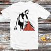 230 Gsm 100% Cotton Banksy Sweep It Under The Rug T Shirt Vintage Retro Gift Mens Womens Unisex Cartoon Anime Top Tee B1230