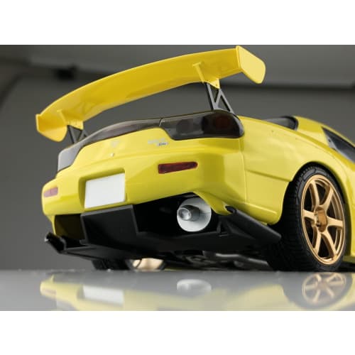 Aoshima Bunka Kyozai Initial D №8 Кэйсукэ Такахаси FD3S RX-7 Спецификация Project D Масштаб 1/24 Пластиковая модель