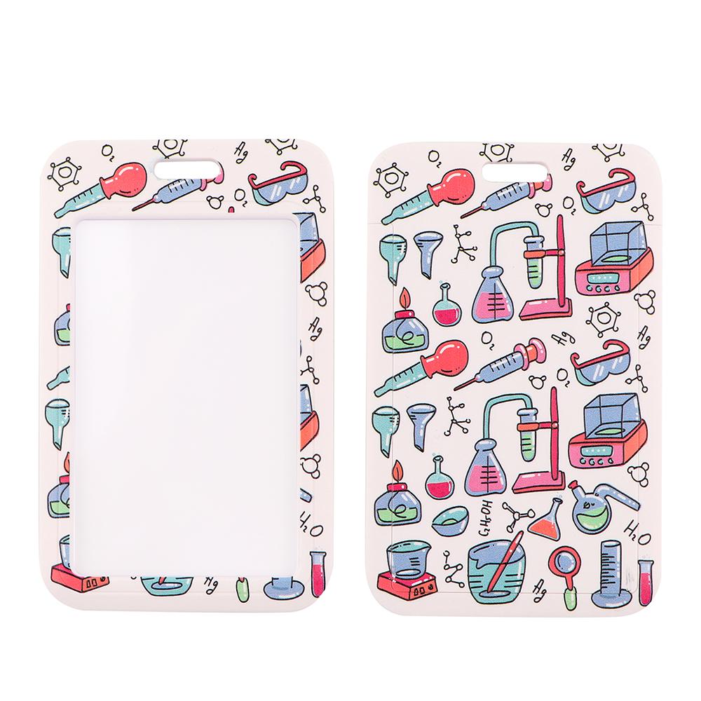 Химия Предметный пропуск Шнурки для удостоверения личности Держатель для бейджа Брелок для ключей Карточный пропуск Держатель для мобильного бейджа в спортзал Аксессуары для студентов Подарки