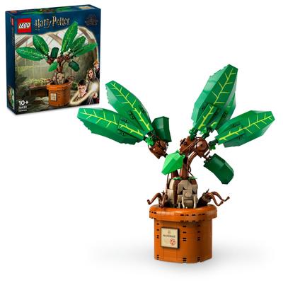 LEGO Harry Potter Mandrake 76433 — конструктор для детей от 10 лет, подарок для детей и фанатов