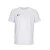 Loose Fit Round Neck Pullover Fitness Training Short Sleeve T-Shirt Unisex Tops White 25500512-100