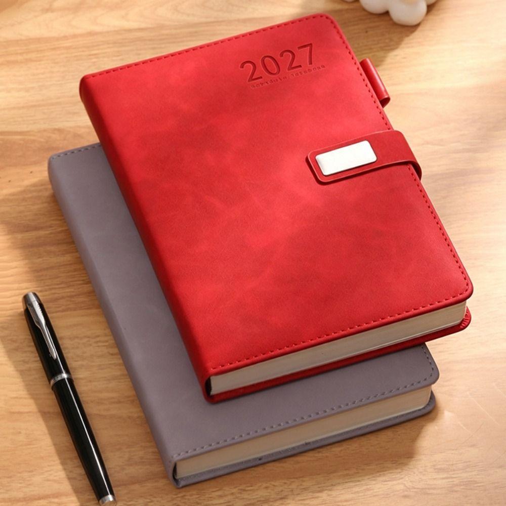 A5 Agenda Planning Notebook Thick Paper Schedule Journal Portable To-do List Notebook Business