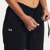 Under Armour Ua Armoursport Тканые брюки с высокой посадкой, однотонные, средней посадки, зауженные трикотажные спортивные брюки, женские брюки, черные 1382727-001