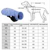 Теплая одежда для собак, утолщенная двусторонняя куртка с подкладкой для домашних животных, хлопковый жилет с длинным воротником 