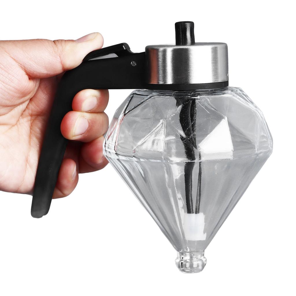 Диспенсер для медового сиропа с подставкой Многоцелевая банка для меда Прозрачный стеклянный контейнер для меда с черпаком