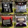 Чехол на подушку R-RadioheadS для дома и автомобиля, двойного назначения: Двусторонняя конструкция для максимального комфорта