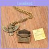 Harry Potter Vintage Copper Owl With Acceptance Letter Pendant Locket Necklace For Gothic Fashion Fans