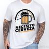 I Need Beer Print T-shirts Summer Fashion Men's Clothing Comfortable Breathable T-shirt Street Casual Fashion Men's Street Wear