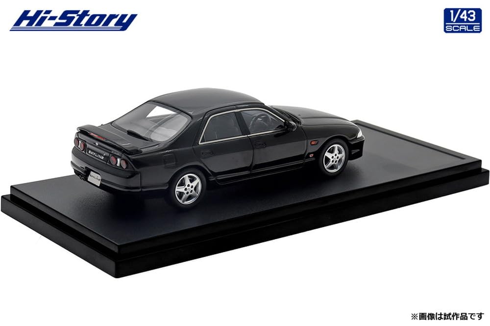 Interallied Hi Story 143 Nissan Skyline 4-дверный седан GTS25t Тип M spec-II (1996) Модель с черным покрытием HS477BK