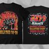 Черная двусторонняя футболка 1998 Kiss Alive Worldwide Tour