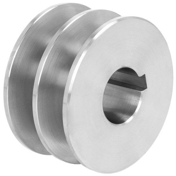 Koło pasowe SPB 2X17mm fi 80mm / 19mm