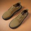 МодаСовершенно новые туфли на шнуровке для мужчин, повседневная обувь, удобная обувь с низким верхом, высококачественная официальная обувь, мужская деловая кожаная обувь