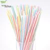 Красочные гибкие одноразовые пластиковые трубочки для соевого молока - пищевые полипропиленовые трубочки