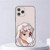Чехол для телефона с аниме Тэнген Узуй для iPhone 16, 15, 14, 13, 12, 11, Plus, Pro Max, XS, X, E, SE, Mini, Мягкий силиконовый, Черный