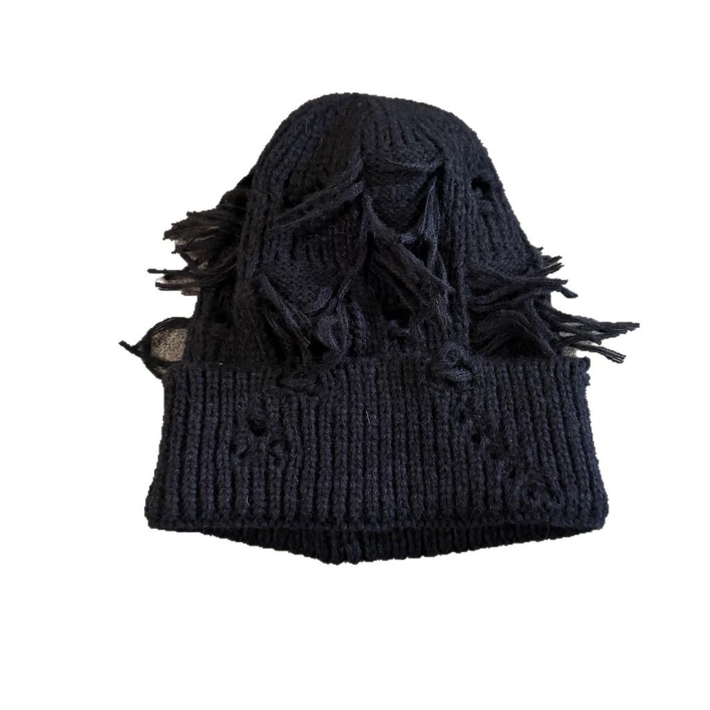 Knit Hat For Men Women Warm Beanie With High Top Design For Fall Winter Street Style