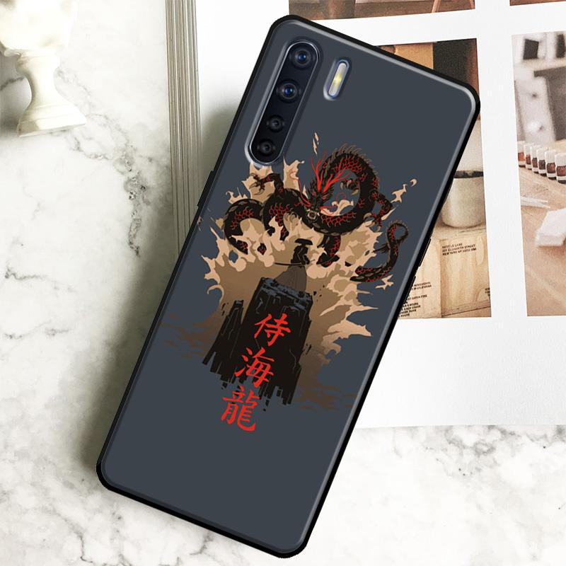 Чехол Samurai Japan для Oppo A98 A78 A18 A38 A58 A40 A60 A80 A16 A76 A96 A17 A77 A74 A94 A54 A57S A15