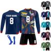 Personalised Shirts Kit Mens Girls With Name Number Custom Football Jerseys For Boys Training Suit