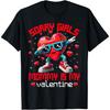 Dabbing Heart Sorry Girls Mommy Valentine Building Block T-Shirt