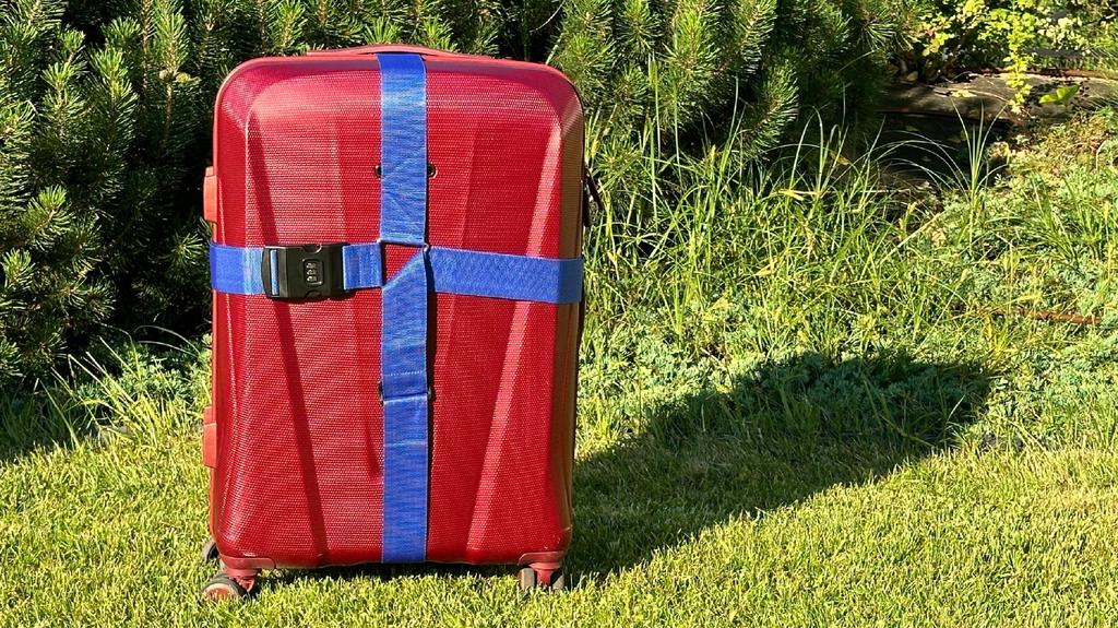 Double Safety Strap for Suitcases, Luggage, Travel Bags