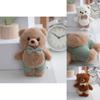 Plush Bear Keychain Plush Toy With Pp Cotton Filling For Girls And Kids
