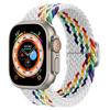 Нейлоновый ремешок для Apple Watch Band 10 9 8 7 45мм 41мм 42мм 46мм Ultra 49мм Дышащий Регулируемый Браслет iWatch 6 5 4 SE2 Пояс