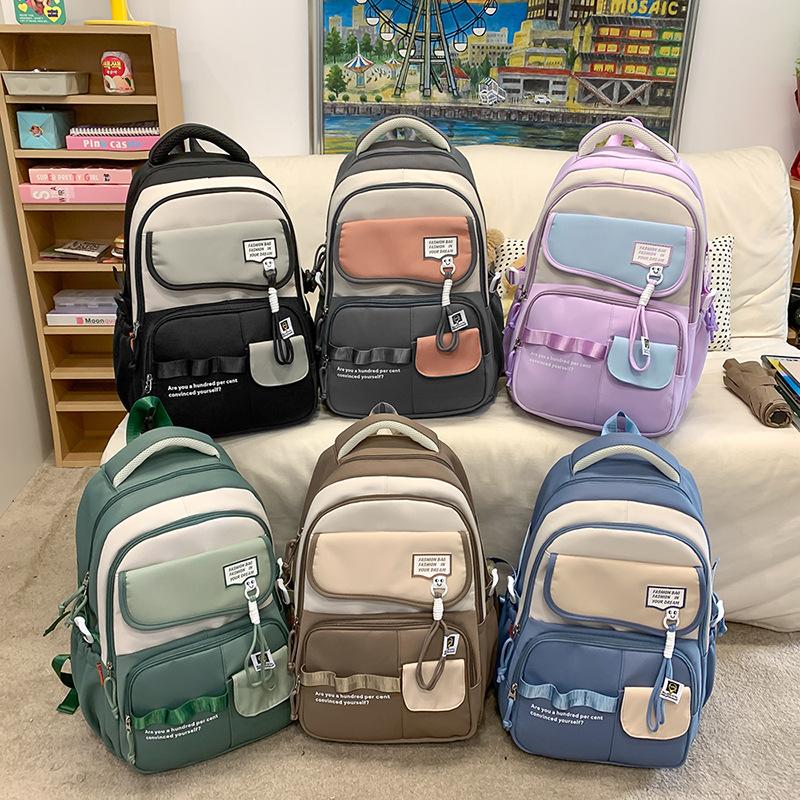 Цветной школьный рюкзак для женщин, школьников младших классов, рюкзак для путешествий