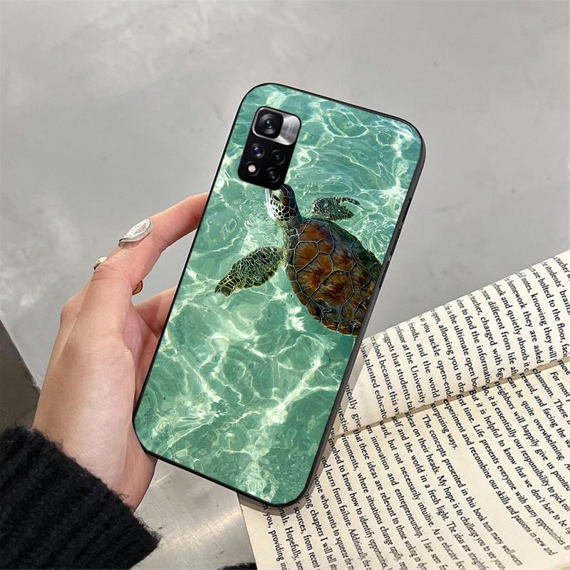 Морские Черепахи Carcasa Funda Чехол для Телефона Для Xiaomi Redmi note 14 Pro Plus 14 13 12 11 10 Pro 14S 12S 11S Redmi 14C 13C