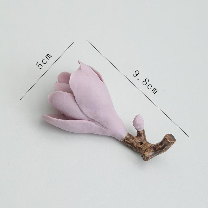 Керамические изделия ручной работы Магнолия Керамические декоративные украшения ручной работы Основа для ароматерапии Подставка для благовоний из сандалового дерева Домашний декор