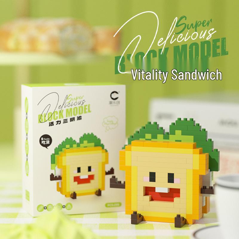 Совместимый с Lego Микро Мультяшная Фигурка Строительный Блок - Развивающая Игрушка для Детей