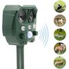 New Solar-Powered Infrared Animal Repeller for Cats and Dogs - In Stock