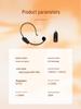 2.4G Wireless Teacher's Microphone Set with Amplifier, Headset, Boom Pole, and Speaker.