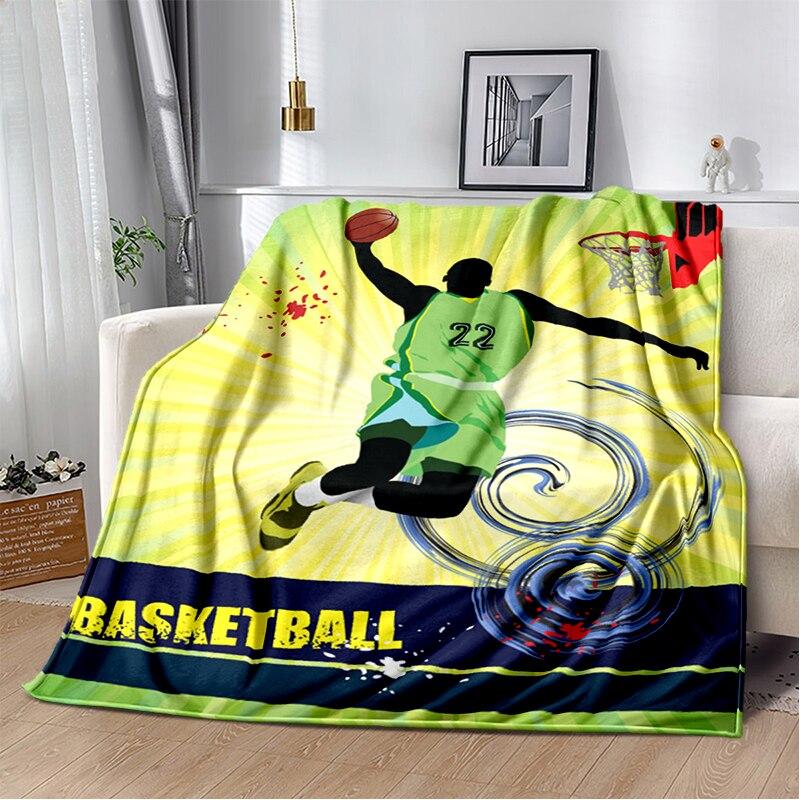 Fashion basketball blanket custom lightweight thermal insulation blanket Sofa blanket bed office blankets for beds