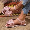 Женские сандалии Пляжная обувь для отпуска Женские повседневные универсальные плоские римские сандалии Тренд Дизайнерские сандалии Zapatos De Mujer