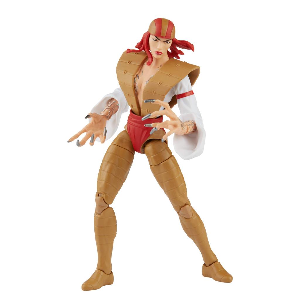 Hasbro Marvel Legends Series Суперзлодеи Леди Смертельный Удар Экшн-фигурка F2799 Включены аутентичные детали 6-дюймовая фигурка для сборки