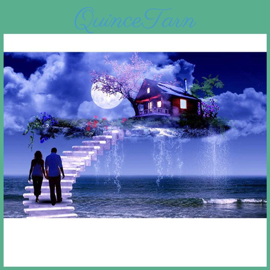 Diy 5d Painting Full Diamond Sky Room Scenery Embroidery Cross Stitch Home Decor Handmade Gift