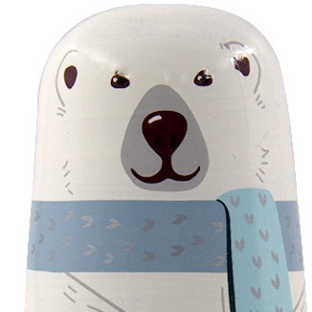 Collection Wooden Matryoshka Toys Figurines Handmade Stacking Dolls  Home Bedroom