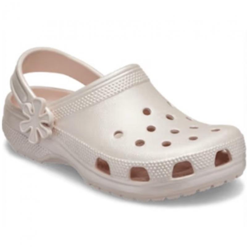 Crocs Классические кроксы с жемчужным блеском для малышей 212815 6ur