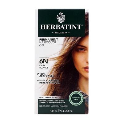 Стойкая гель-краска для волос 6N Dark Blonde, 4,56 жидких унций