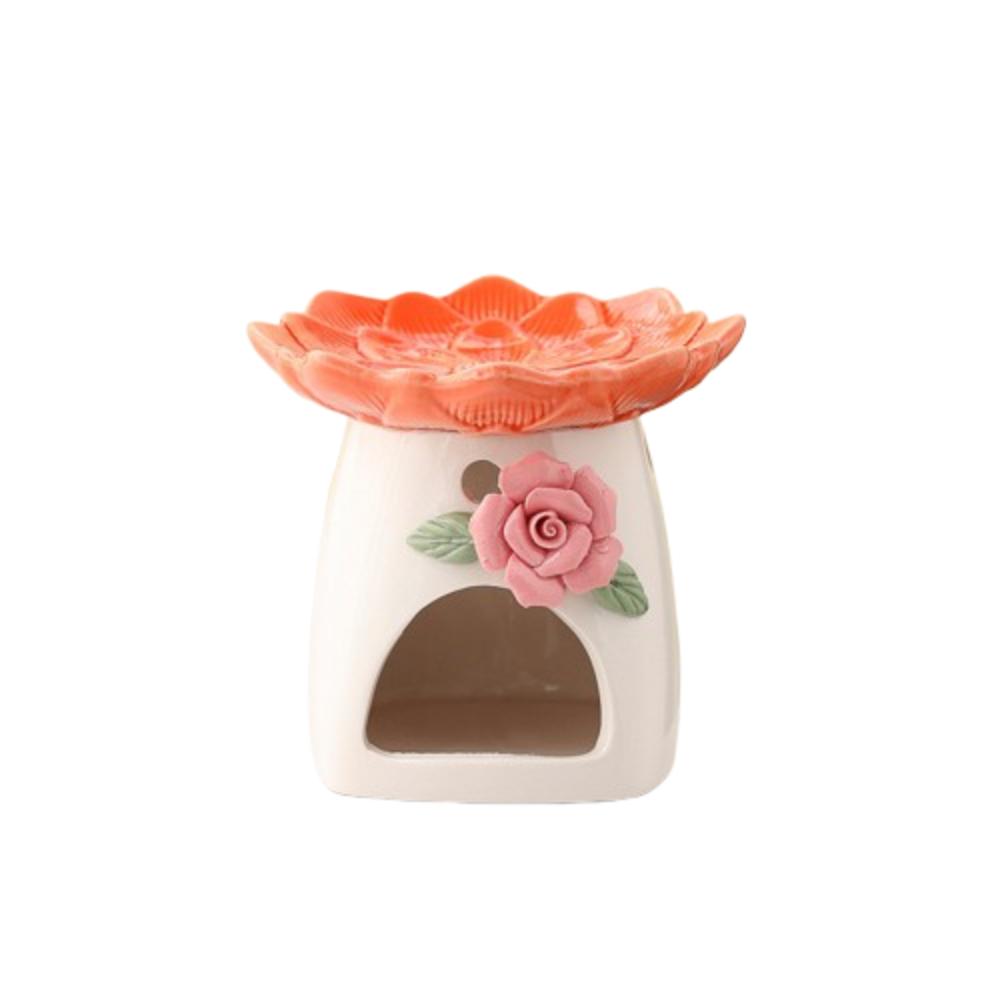 Жаростойкая Цветочная Аромалампа Экологичный Диффузор Эфирных Масел Подставка для Свечи Спальня